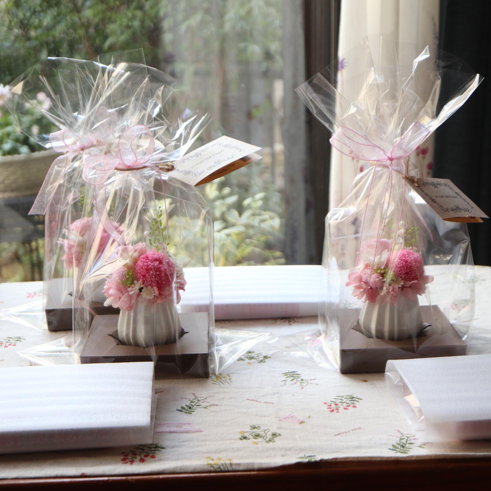 おひな祭り＊ミニ畳セット・プリザーブドフラワー＊雫ss【桃の節句・初節句・フラワーギフト・母の日・敬老の日】 | 7枚目